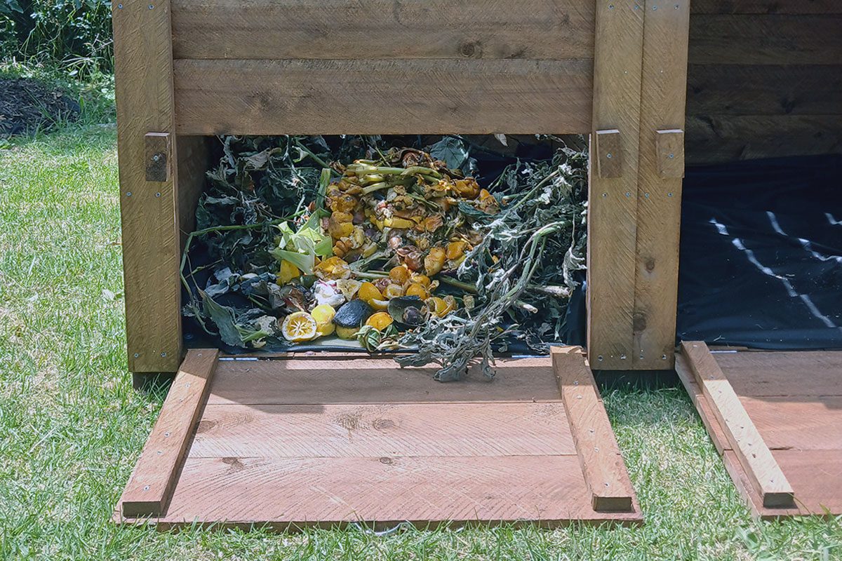 Timber Compost System NZ | Enclosed Rodent-Proof Compost Bay